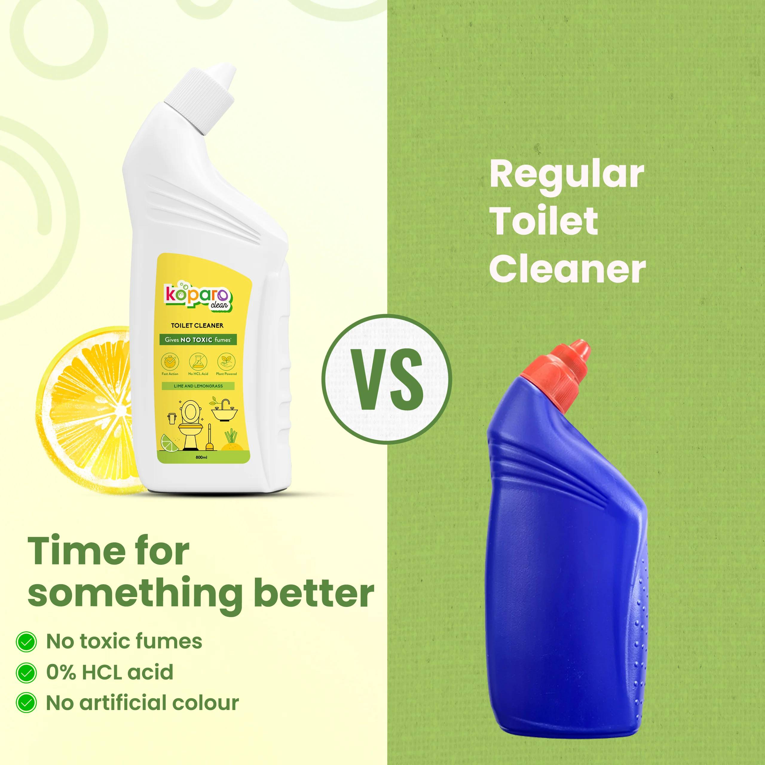 Bathroom Kit - Floor Cleaner - 1L, Toilet Cleaner 800ml, Hand Wash - 500ml - Image 11