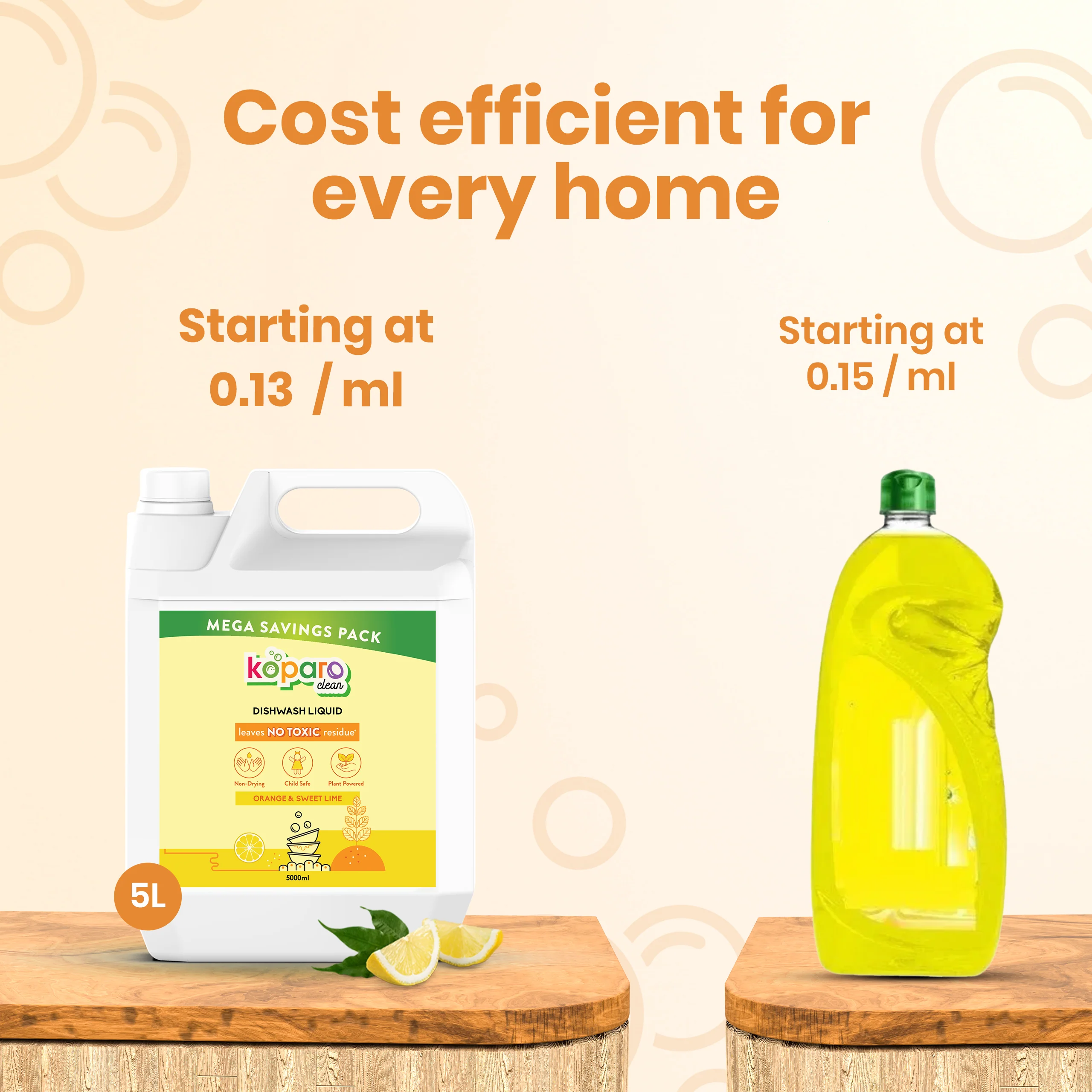 Natural Dishwashing Liquid – Orange & Sweet Lime - Image 8