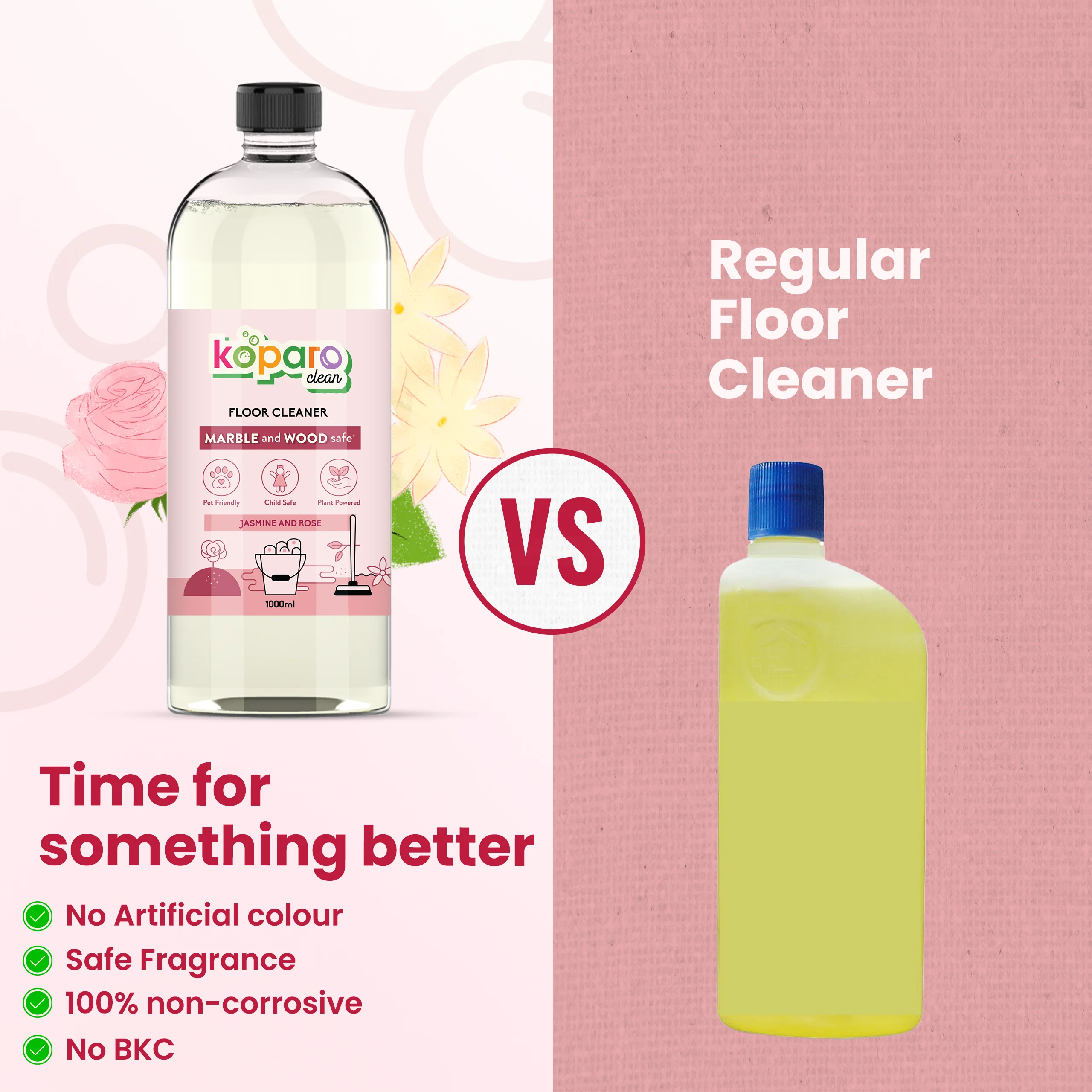 Floor Cleaner – Non-toxic & Pet-Safe - Jasmine - Image 4