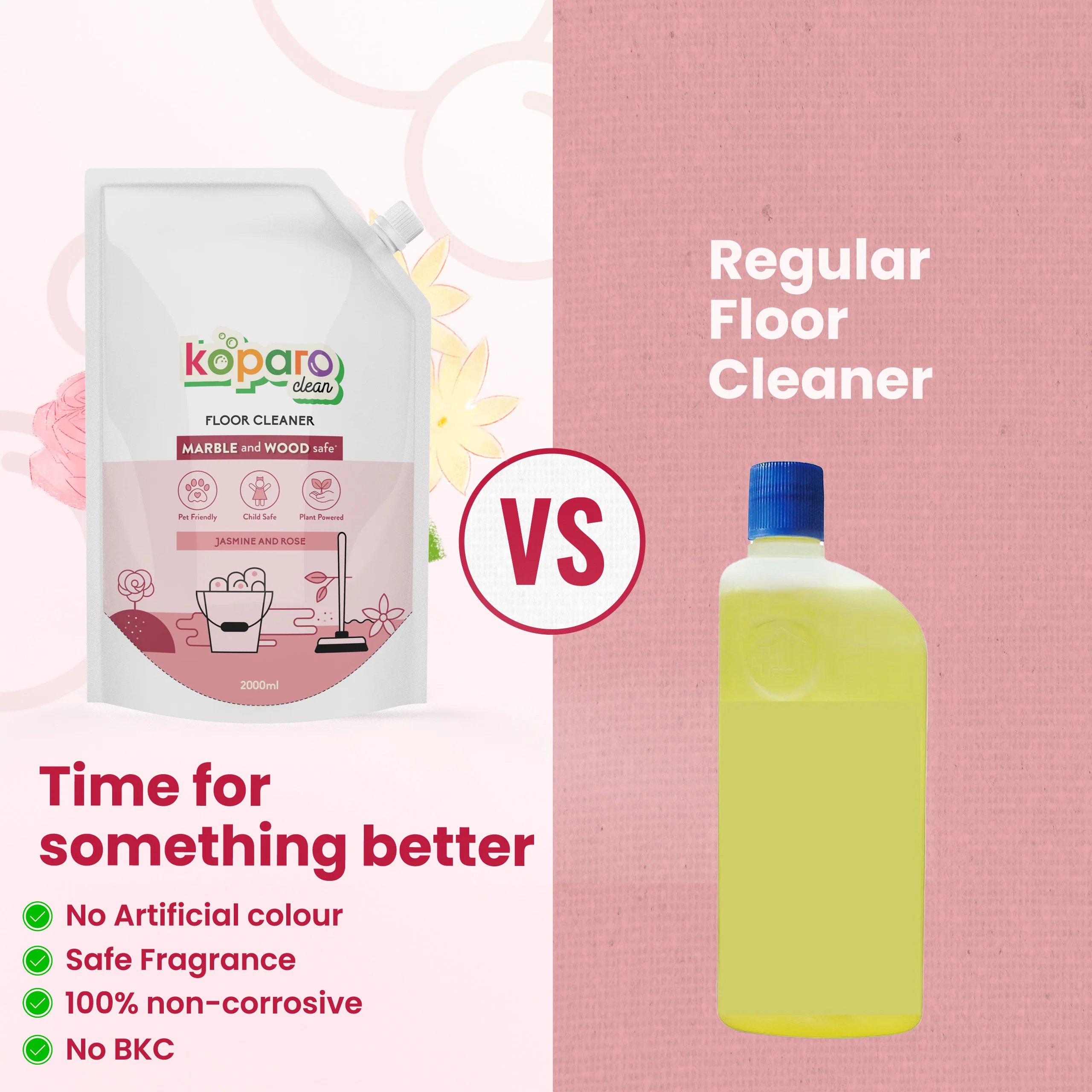 Floor Cleaner - Jasmine – Non-toxic & Pet-Safe - Image 3