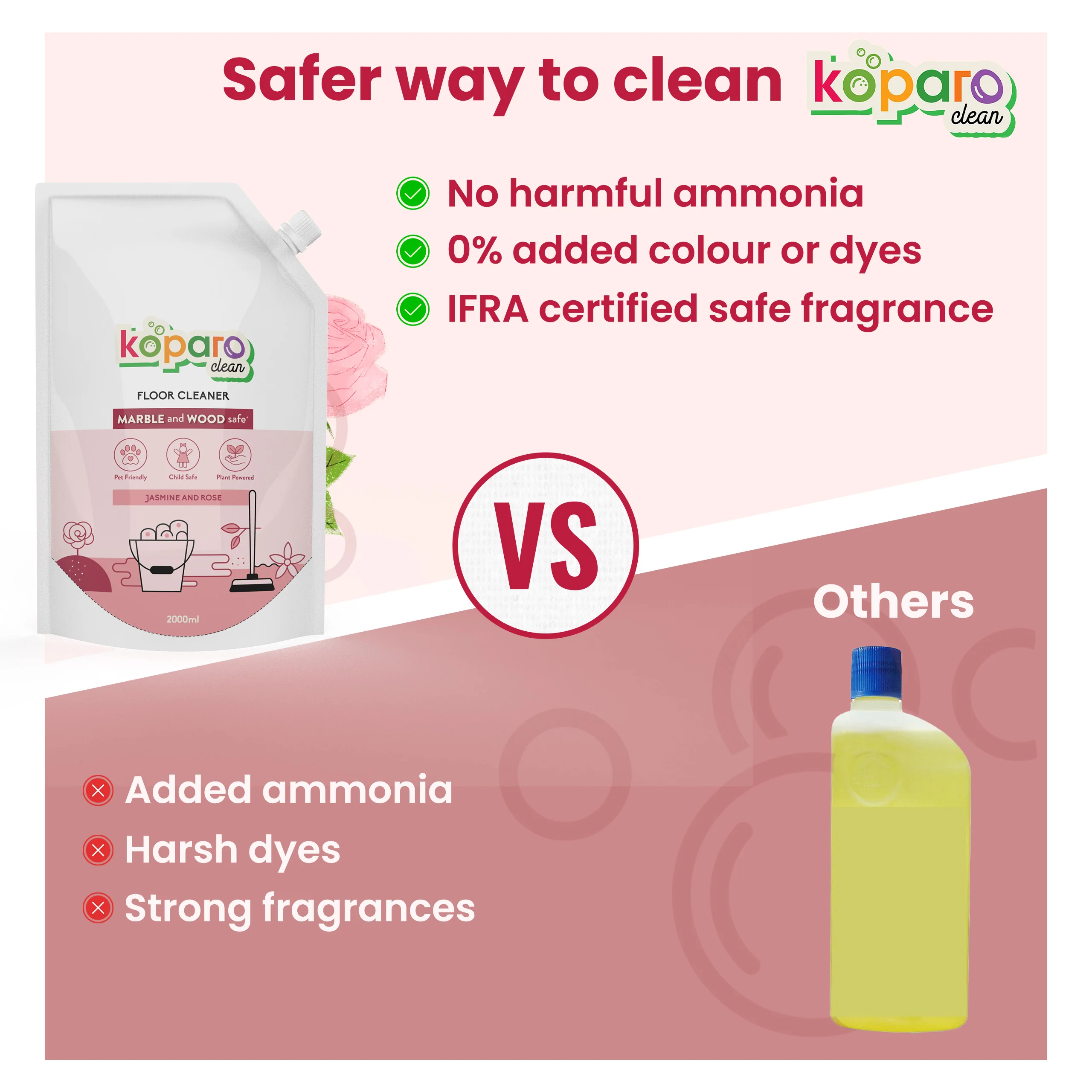Floor Cleaner - Jasmine – Non-toxic & Pet-Safe - Image 4