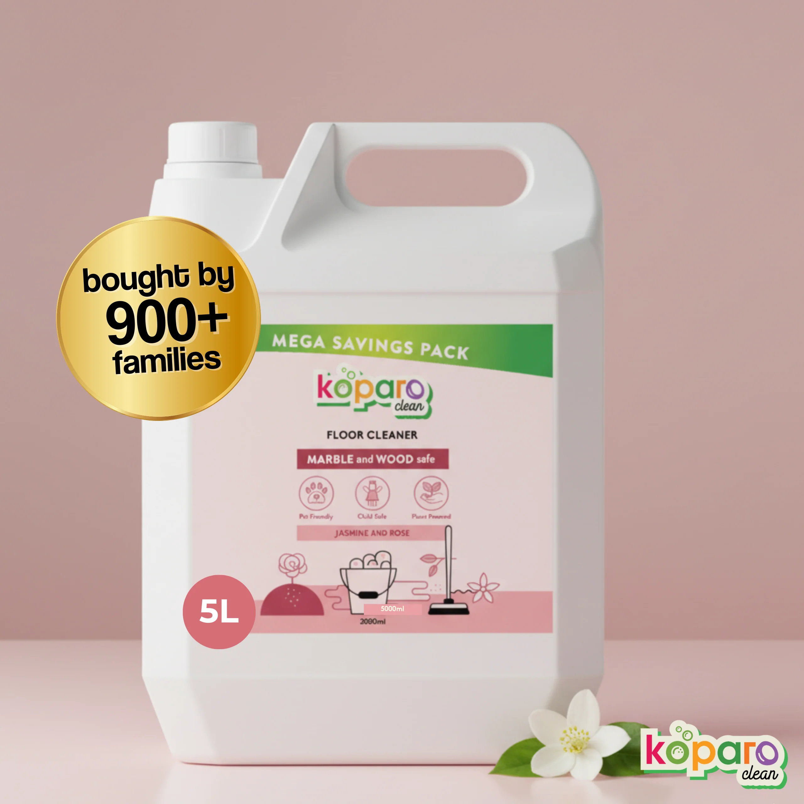 Floor Cleaner - Jasmine - Non-toxic & Pet-Safe - Image 9