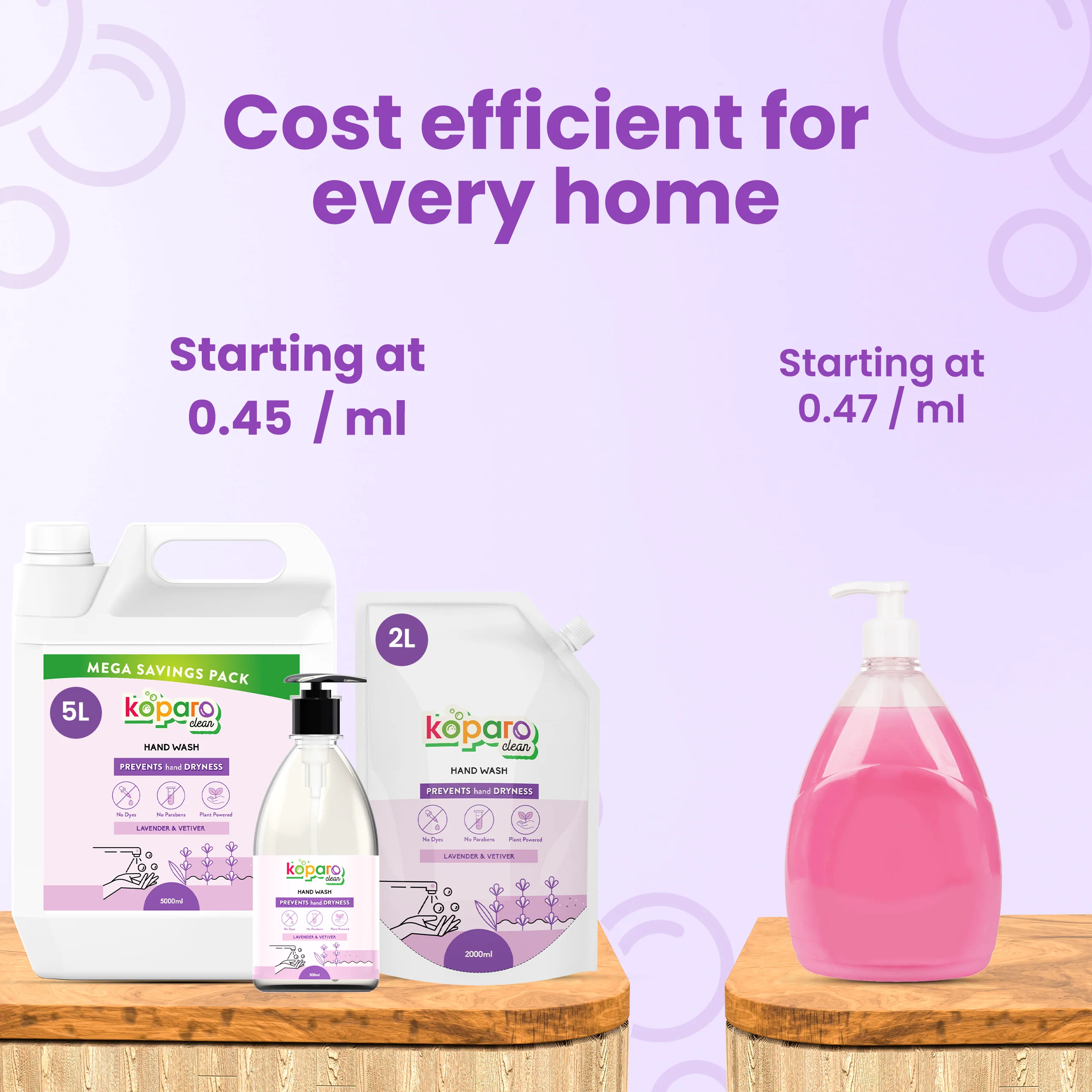Hand Wash – Natural & Skin-Friendly – Lavender - Image 8