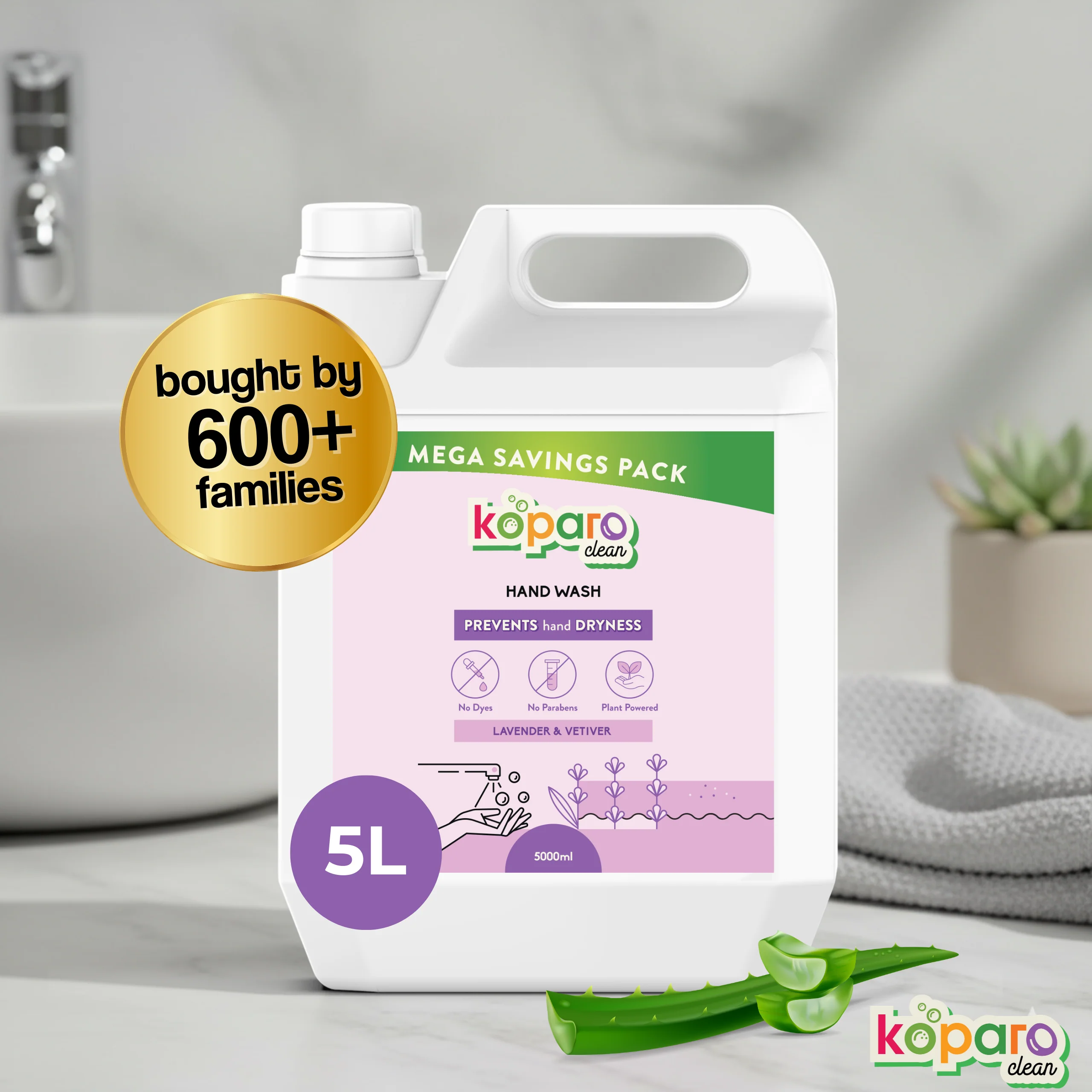 Hand Wash – Natural & Skin-Friendly - Lavender - Image 9