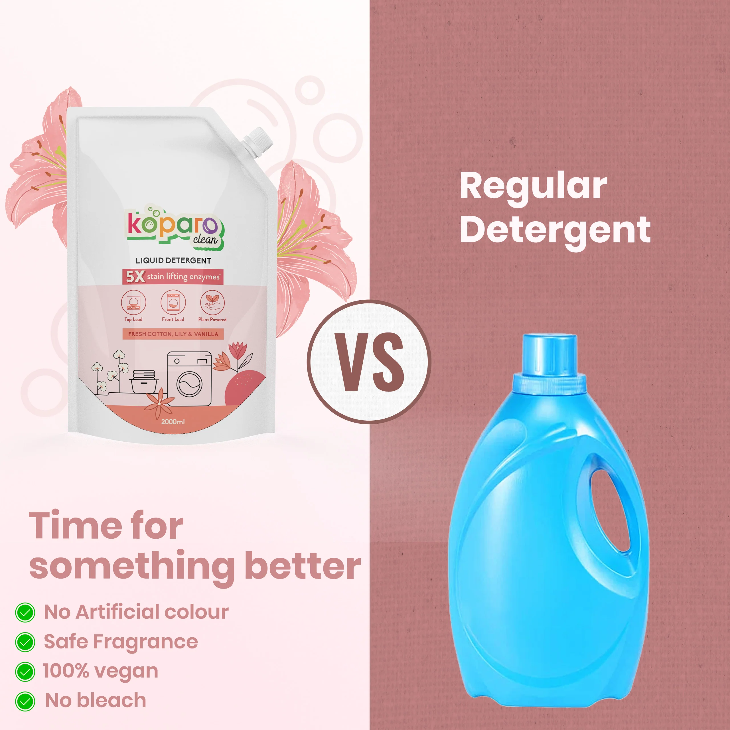 Top Load Liquid Detergent – Fresh Cotton - Image 9