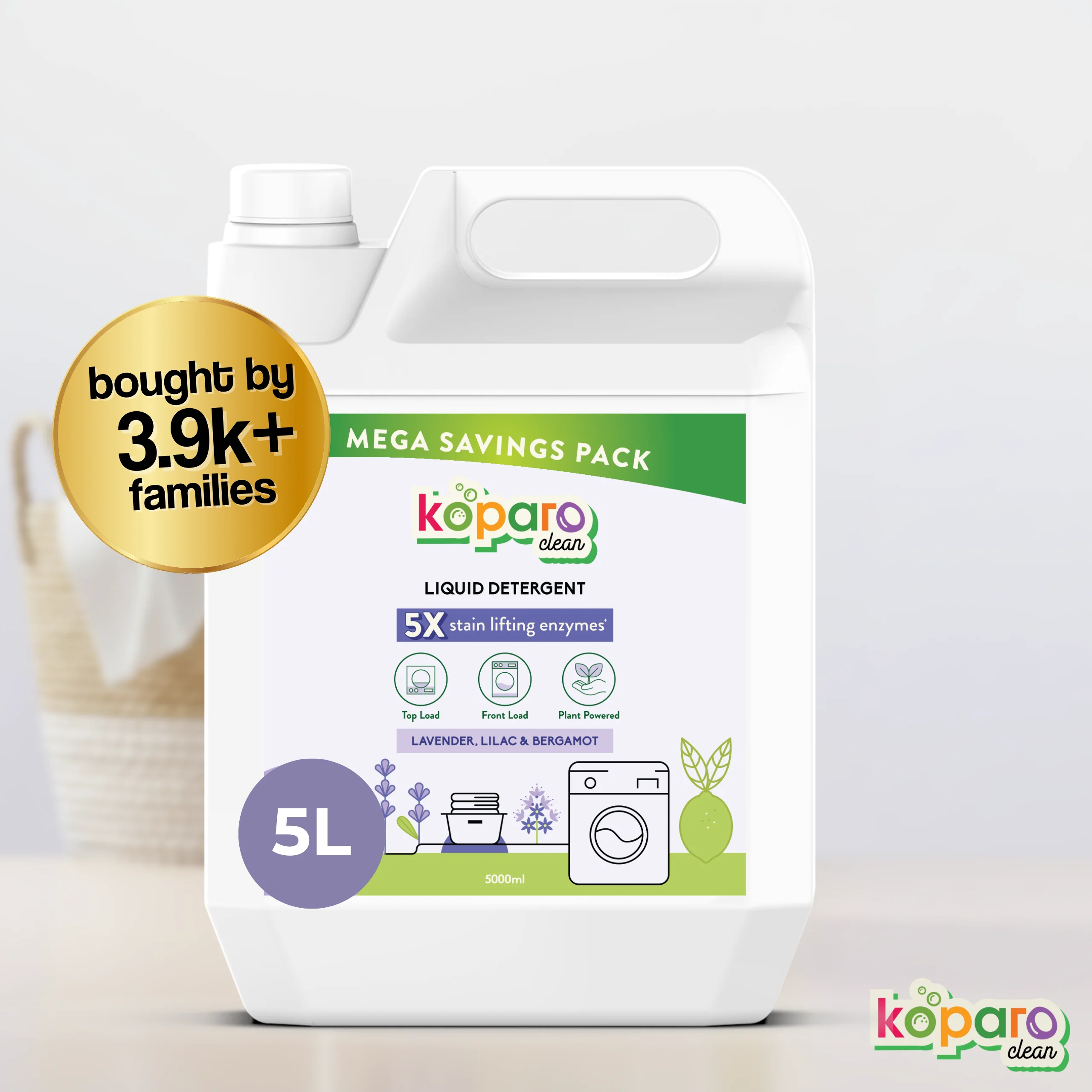 Front Load Liquid Detergent - Lavender - Image 11
