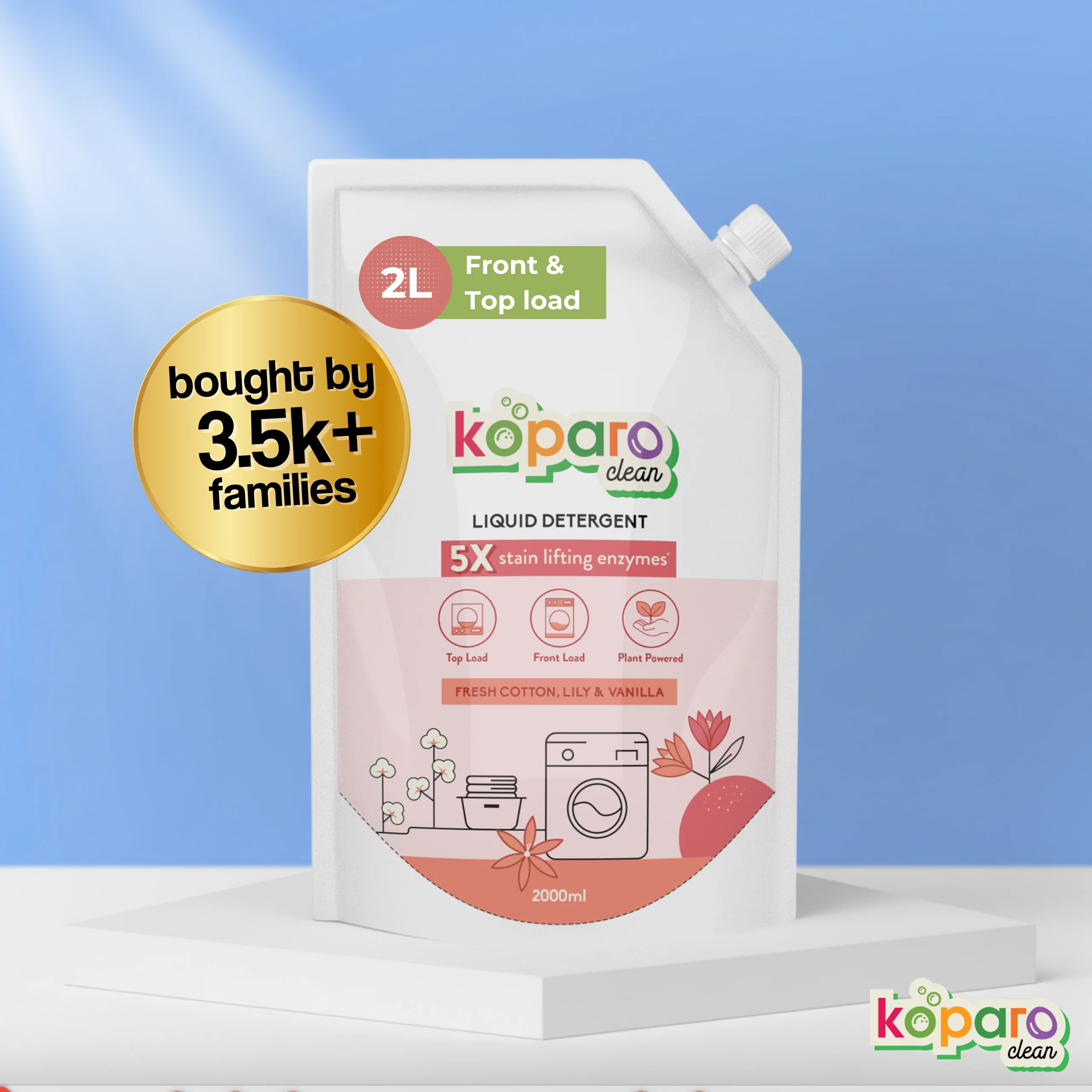 Top Load Liquid Detergent – Fresh Cotton - Image 11
