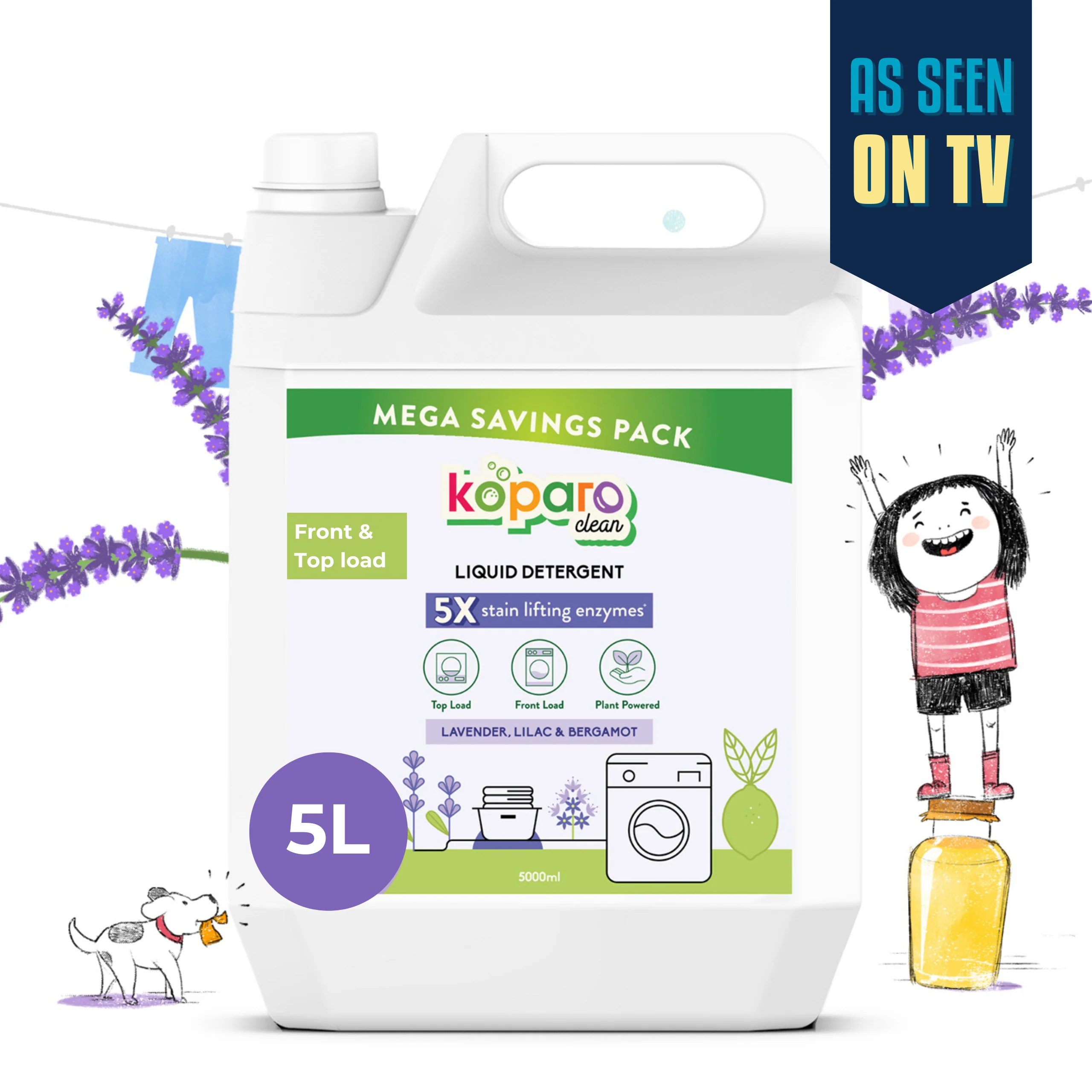 Front Load Liquid Detergent – Lavender - Image 12