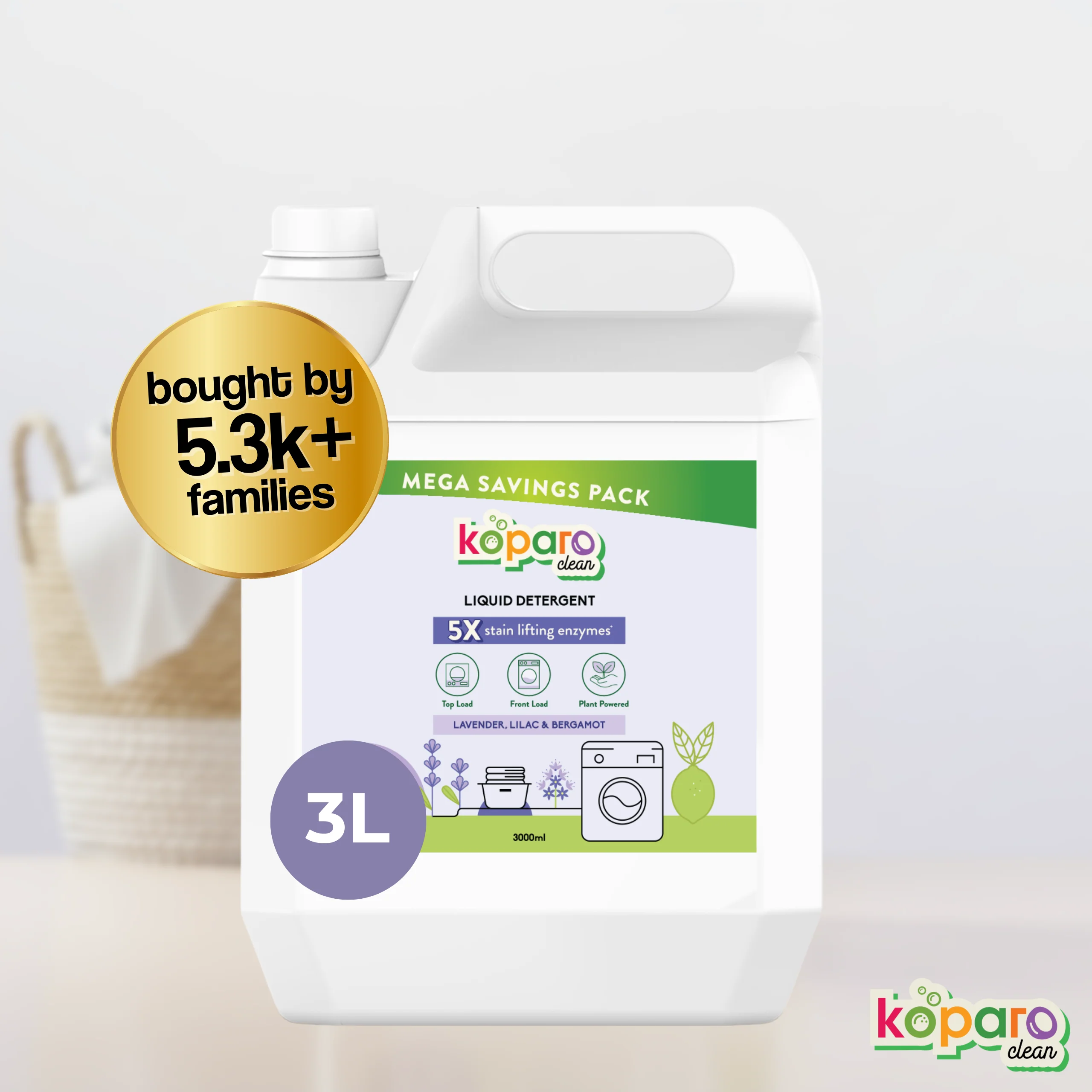Front Load Liquid Detergent – Lavender - Image 14
