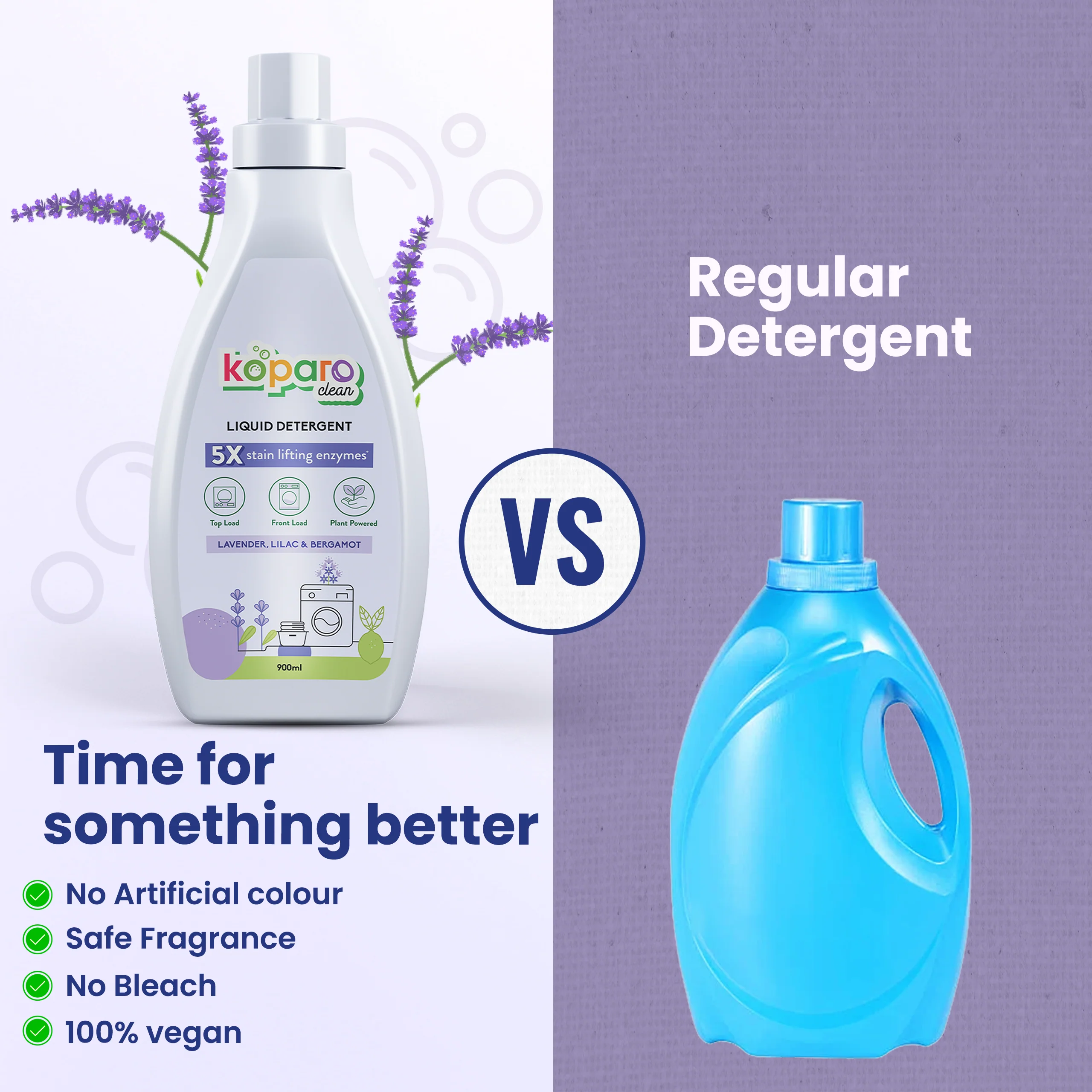 Front Load Liquid Detergent – Lavender - Image 7