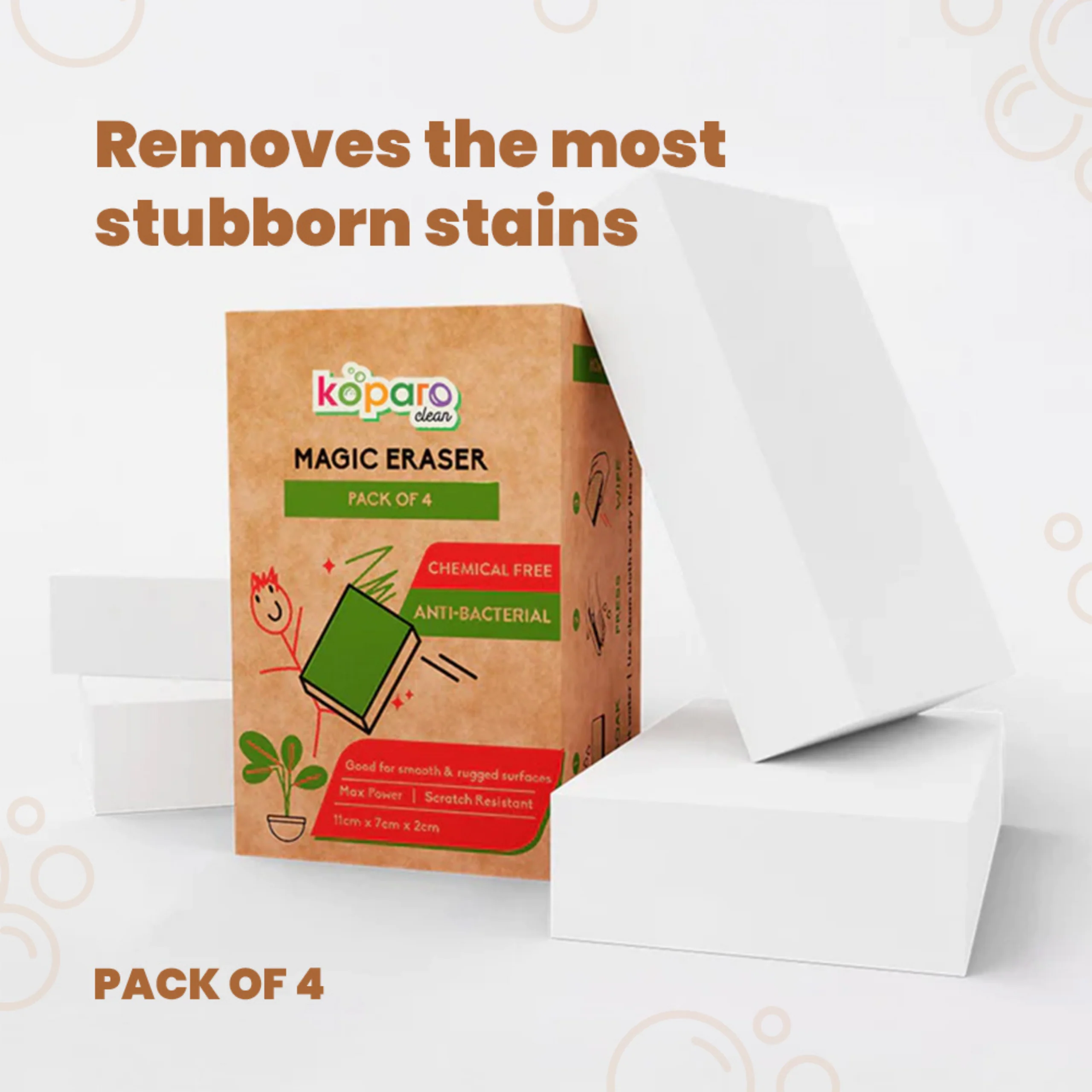 Magic Eraser – Cleaning Sponge for Stains & Marks - Image 3