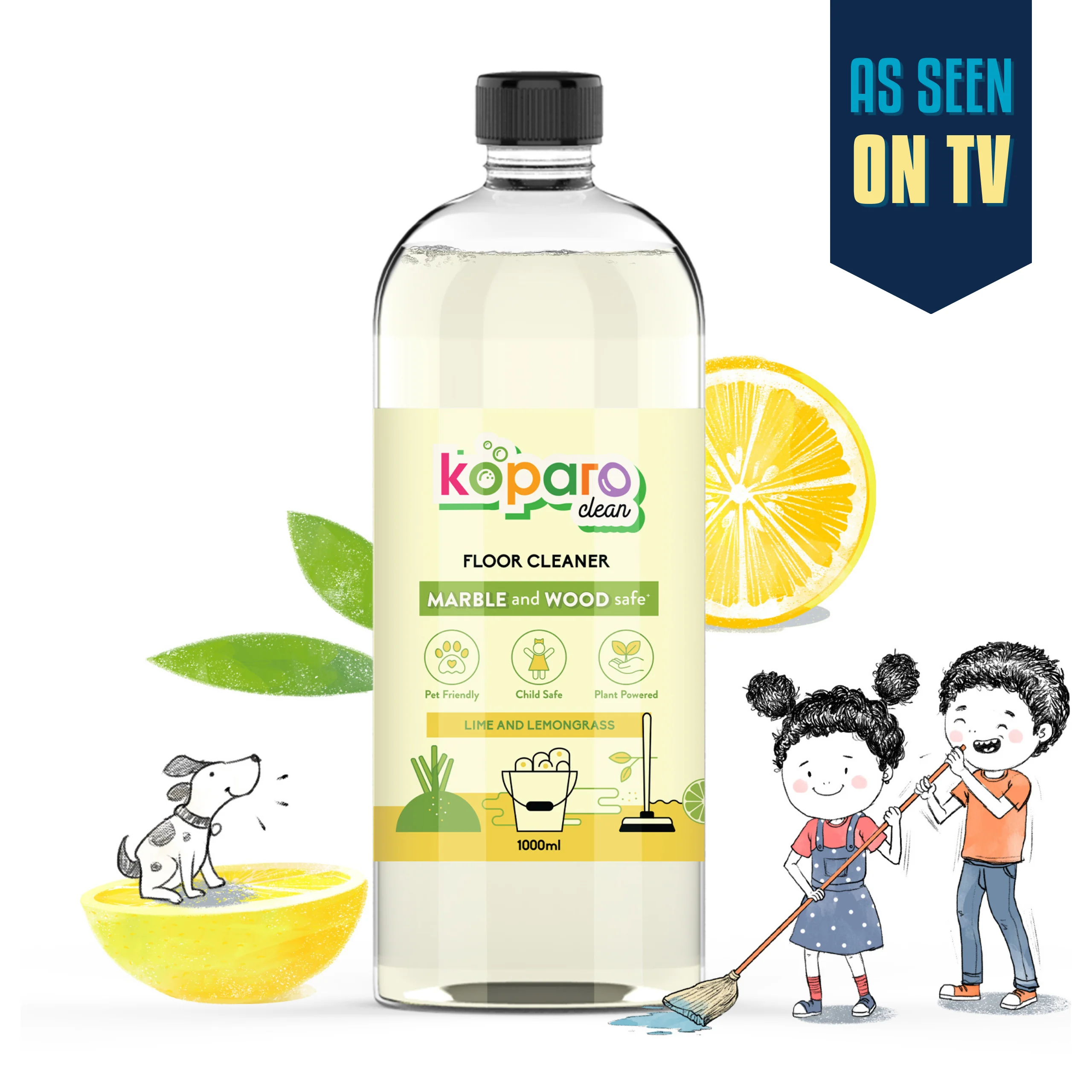 Monthly Kit - 2L Dishwash, 2L Detergent & 1L Floor Cleaner - Image 4