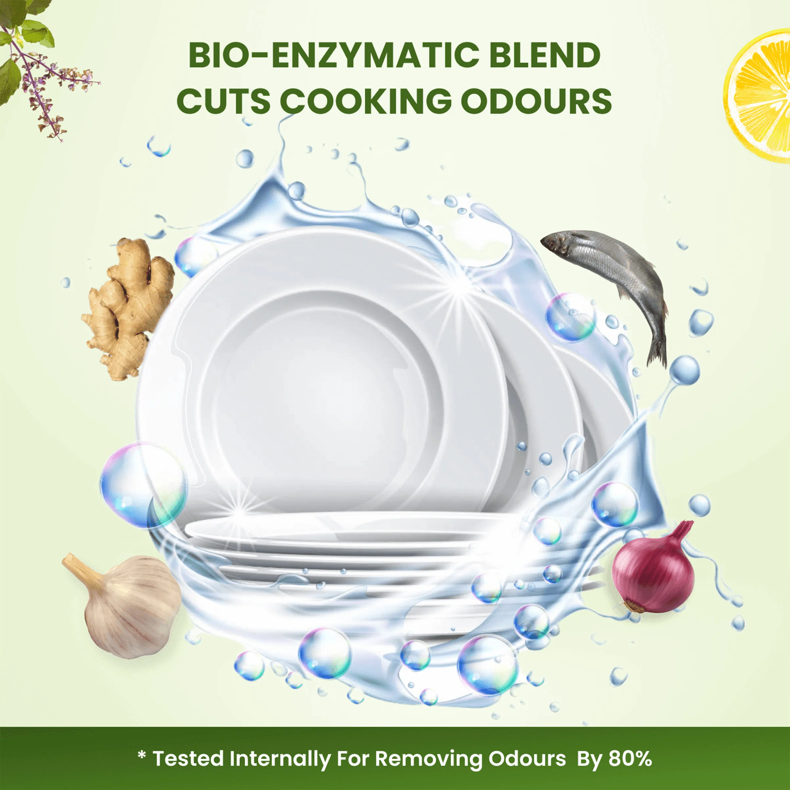 Natural Dishwashing Liquid – Lime - Image 5