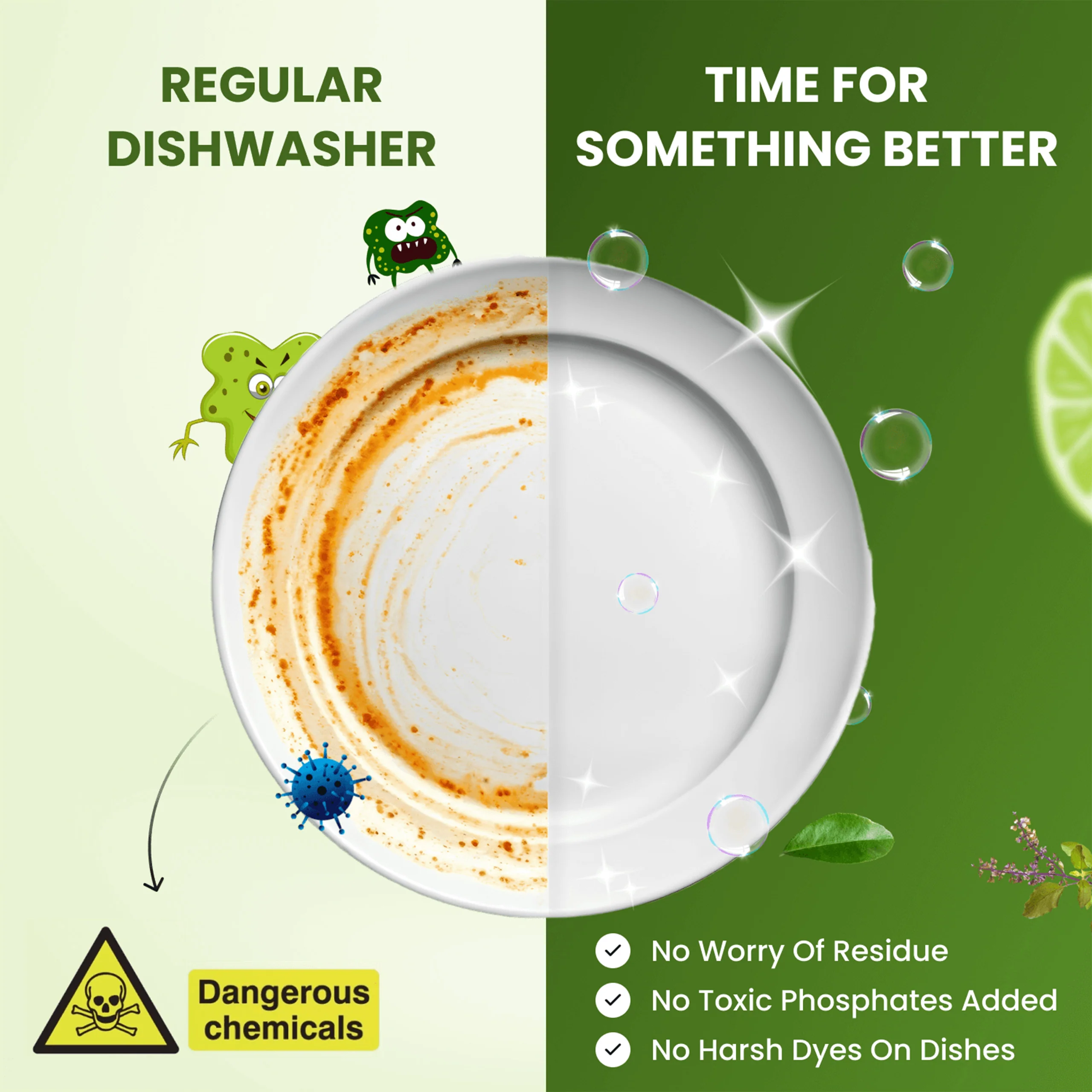Natural Dishwashing Liquid – Lime - Image 6