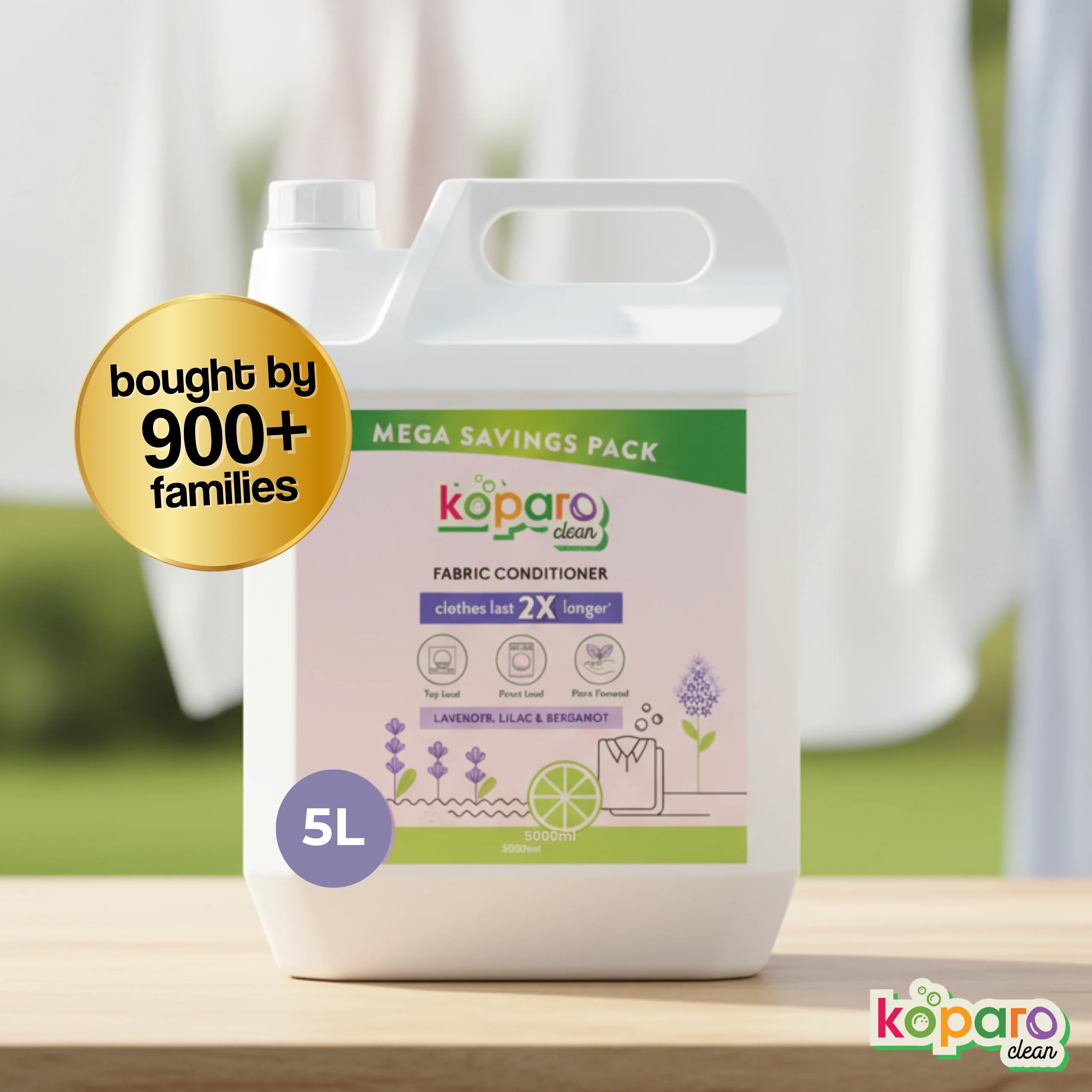 Natural Fabric Conditioner – Lavender - Image 11