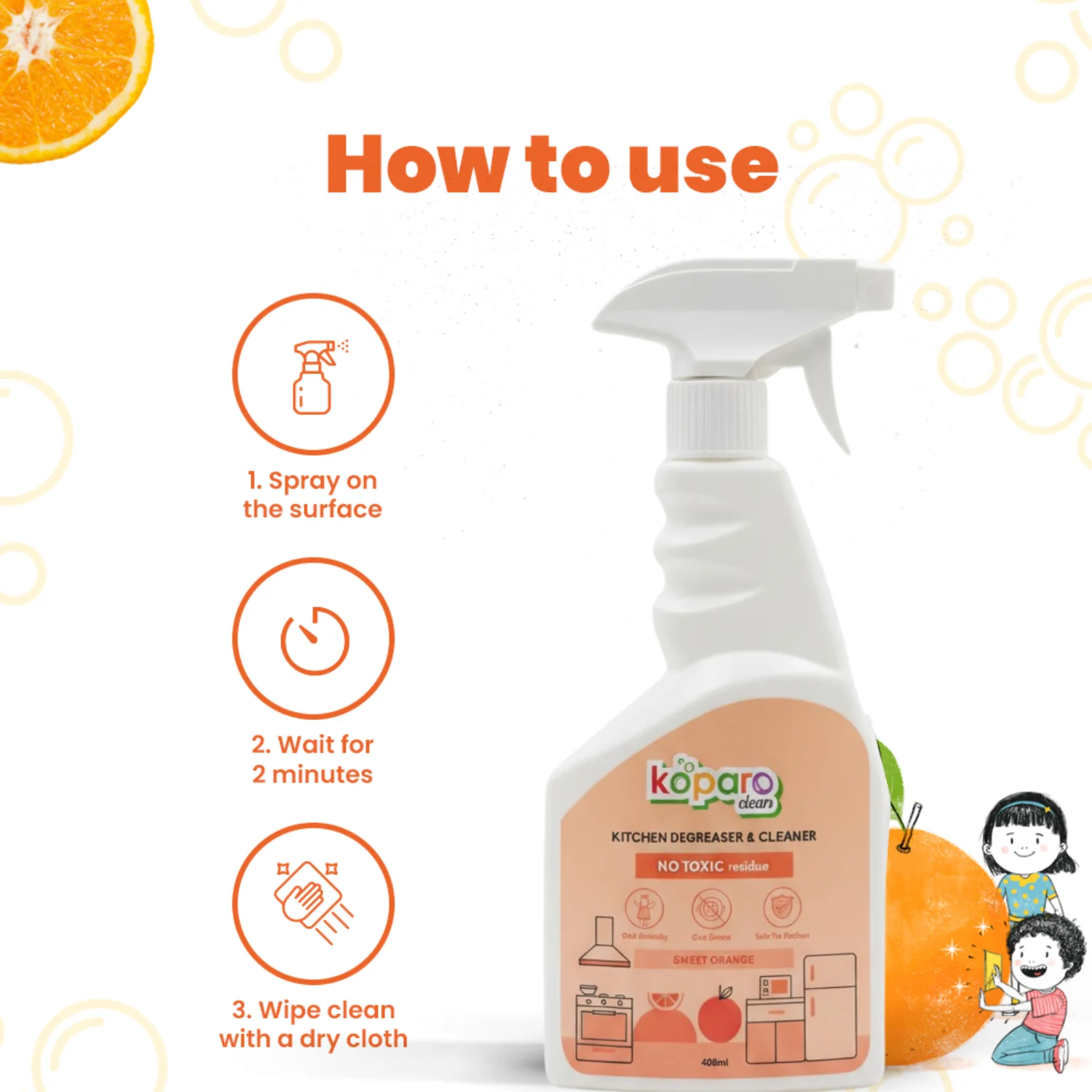 Natural Kitchen Cleaner & Degreaser - Image 4
