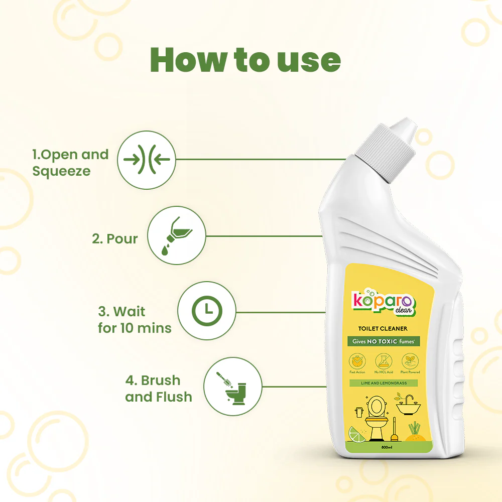 Natural Toilet Cleaner, Acid Free & Powerful - Image 5