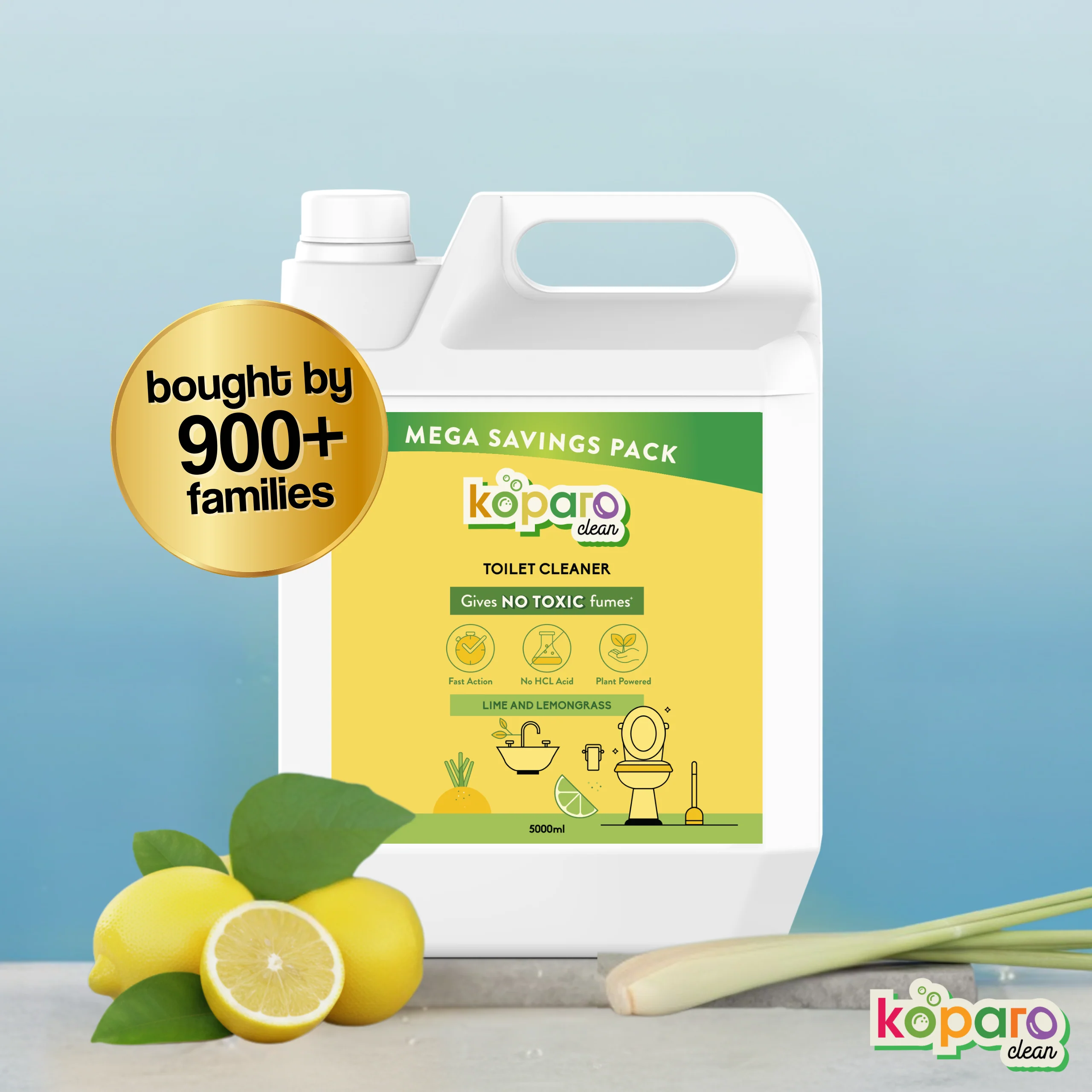 Natural Toilet Cleaner, Acid Free & Powerful - Image 7