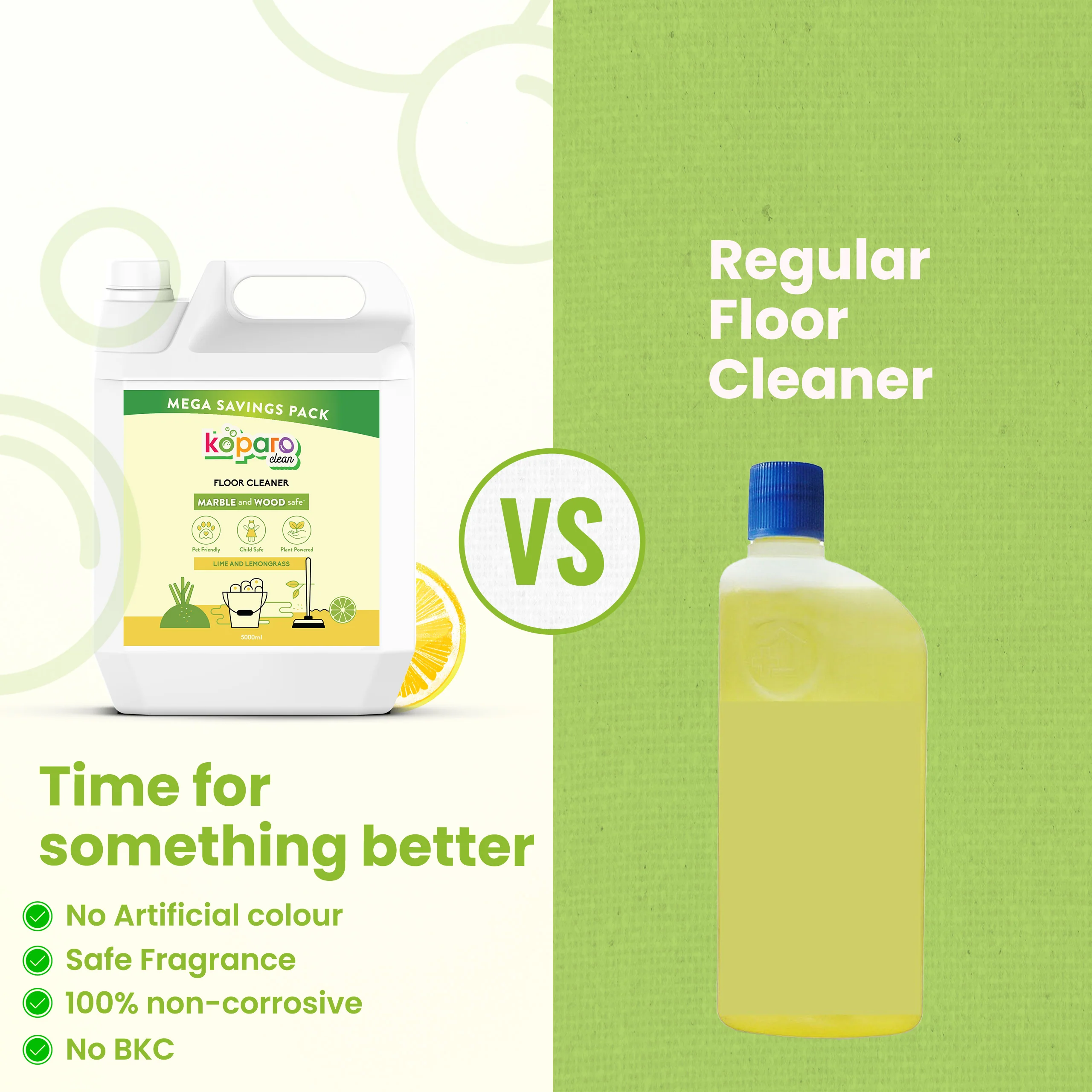 Floor Cleaner – Lime, Non-toxic & Pet-Safe - Image 3