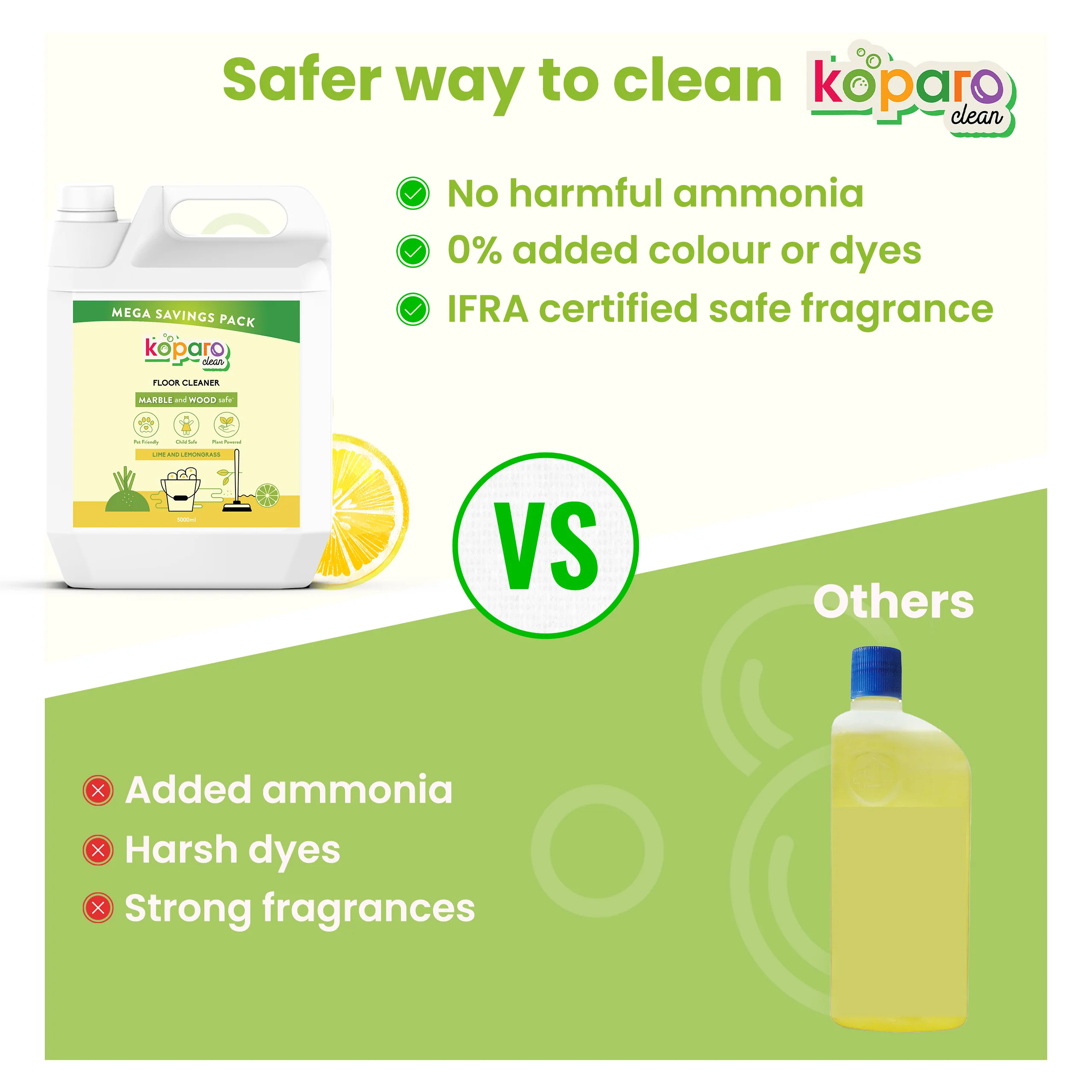 Floor Cleaner – Lime, Non-toxic & Pet-Safe - Image 4
