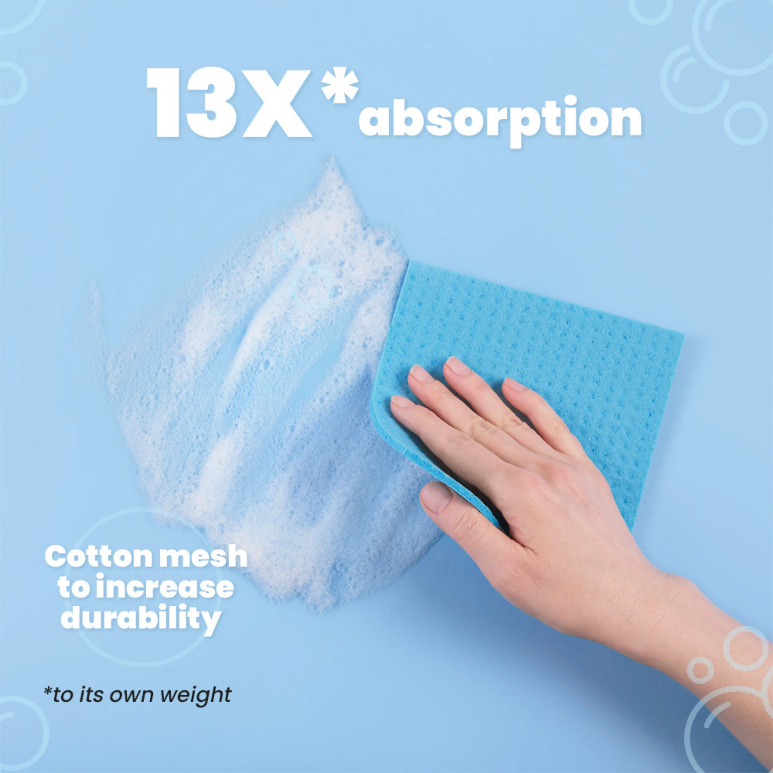 Kitchen Sponge Wipe – Reusable & Eco-Friendly Cleaning Wipes - Image 6