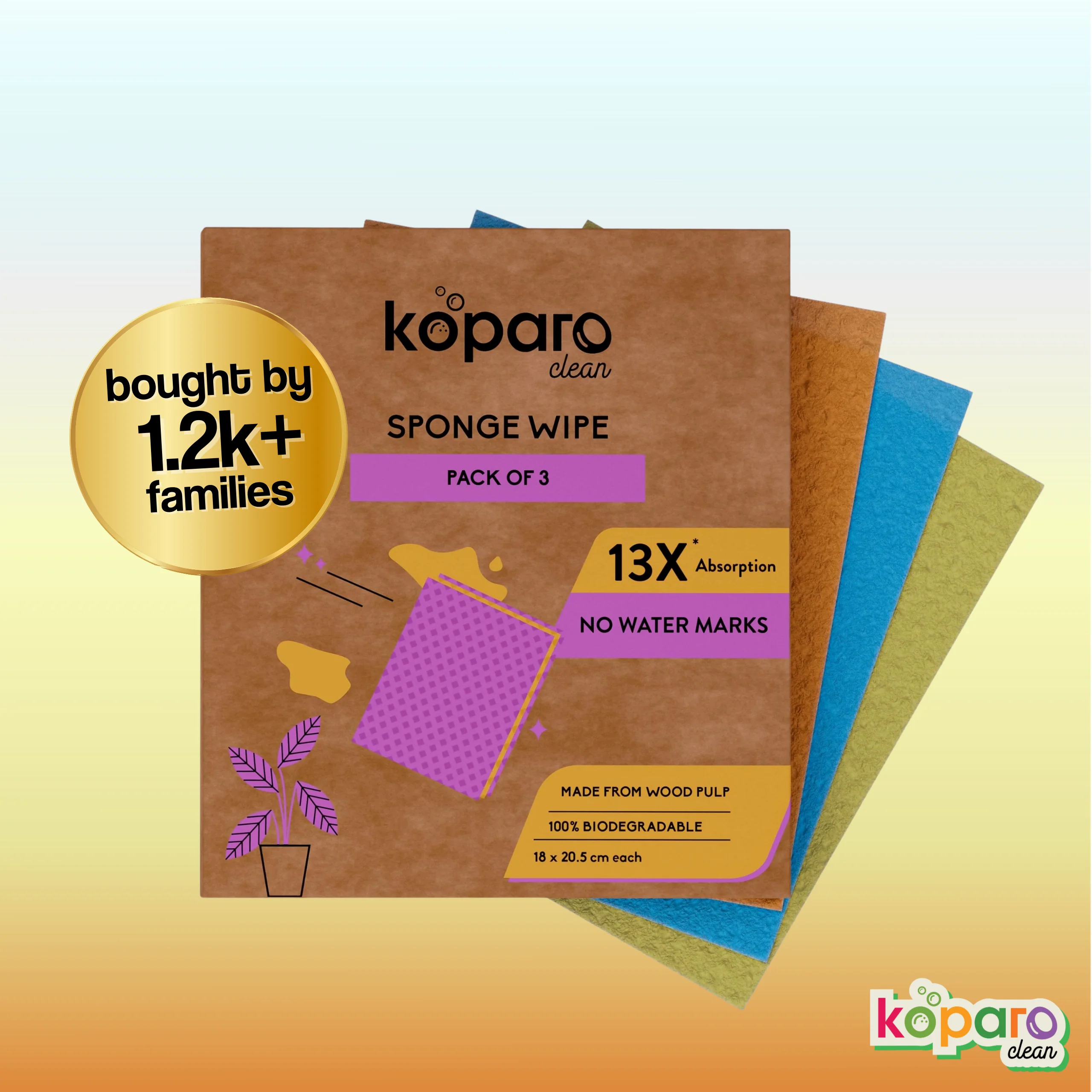Kitchen Sponge Wipe – Reusable & Eco-Friendly Cleaning Wipes - Image 7