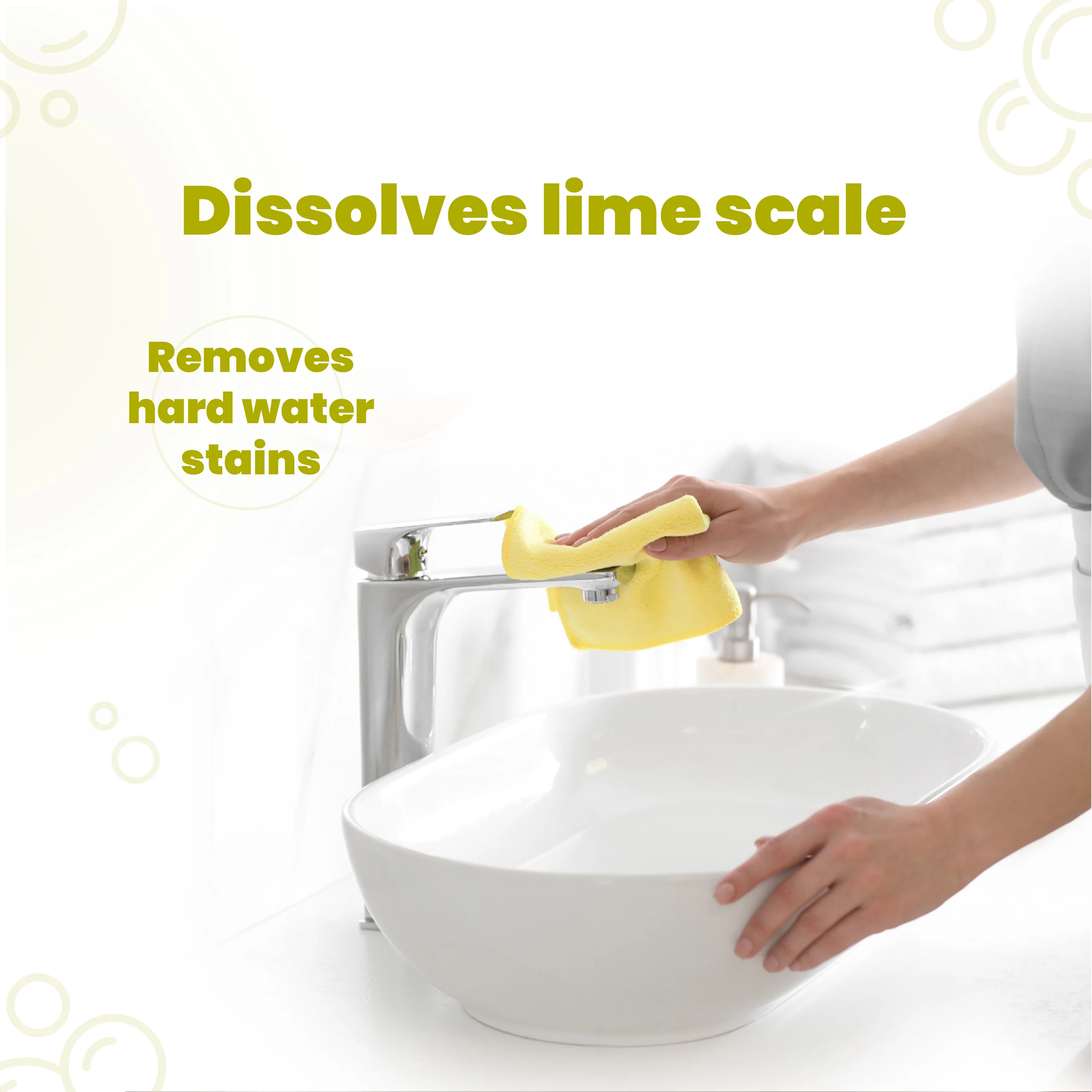 Tap & Shower Cleaner – Limescale & Stain Remover (only for stainless steel) - Image 4