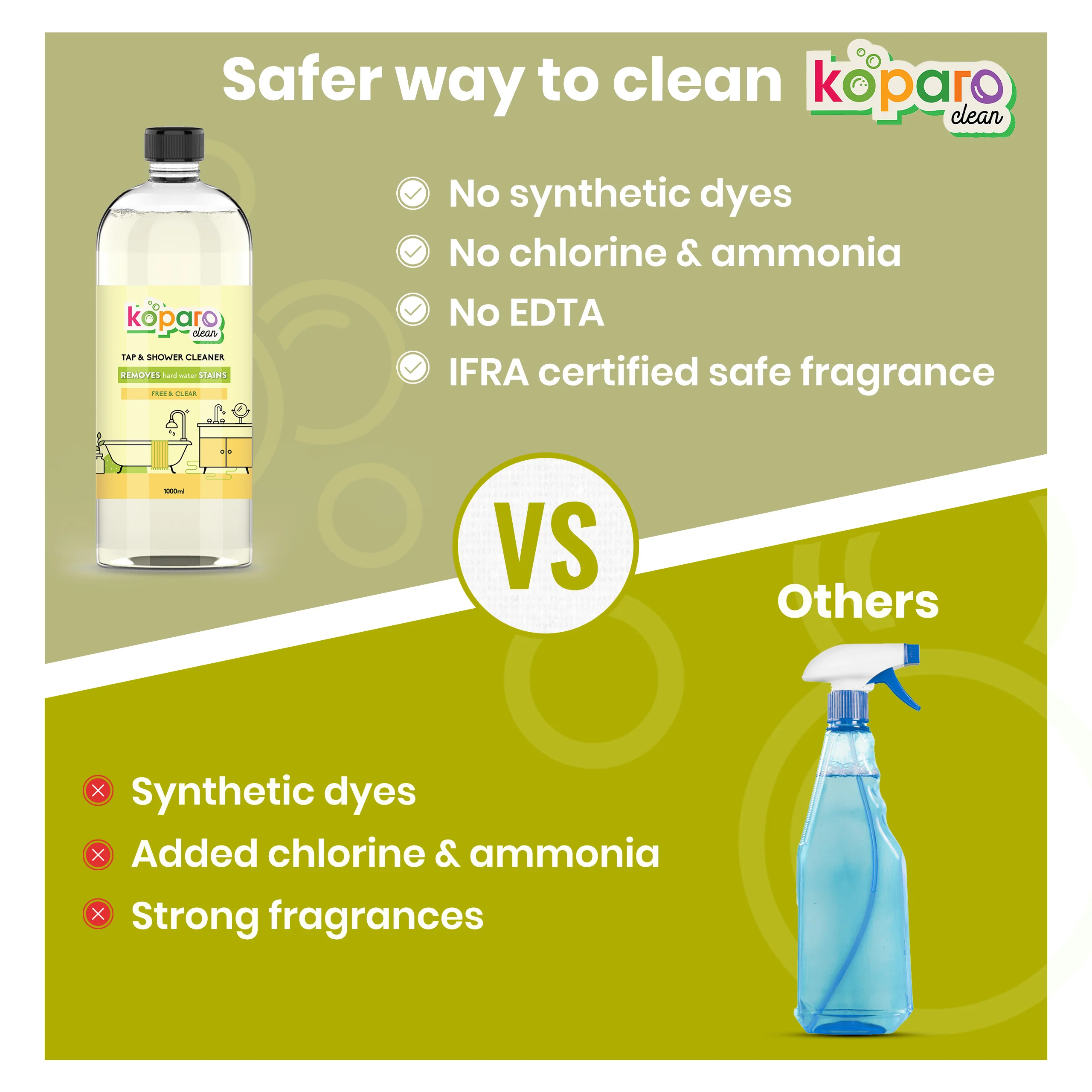 Tap & Shower Cleaner – Limescale & Stain Remover (only for stainless steel) - Image 6