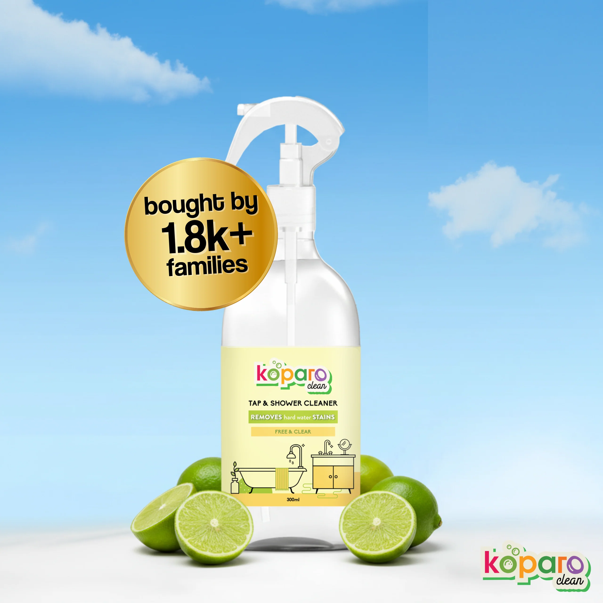 Tap & Shower Cleaner – Limescale & Stain Remover (only for stainless steel) - Image 8