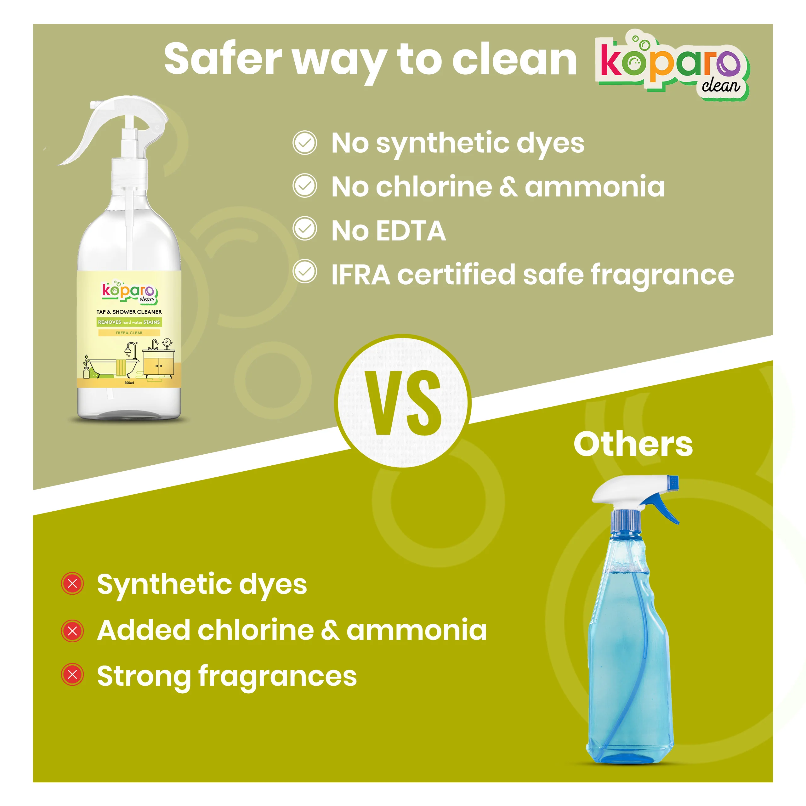Tap & Shower Cleaner – Limescale & Stain Remover (only for stainless steel) - Image 5