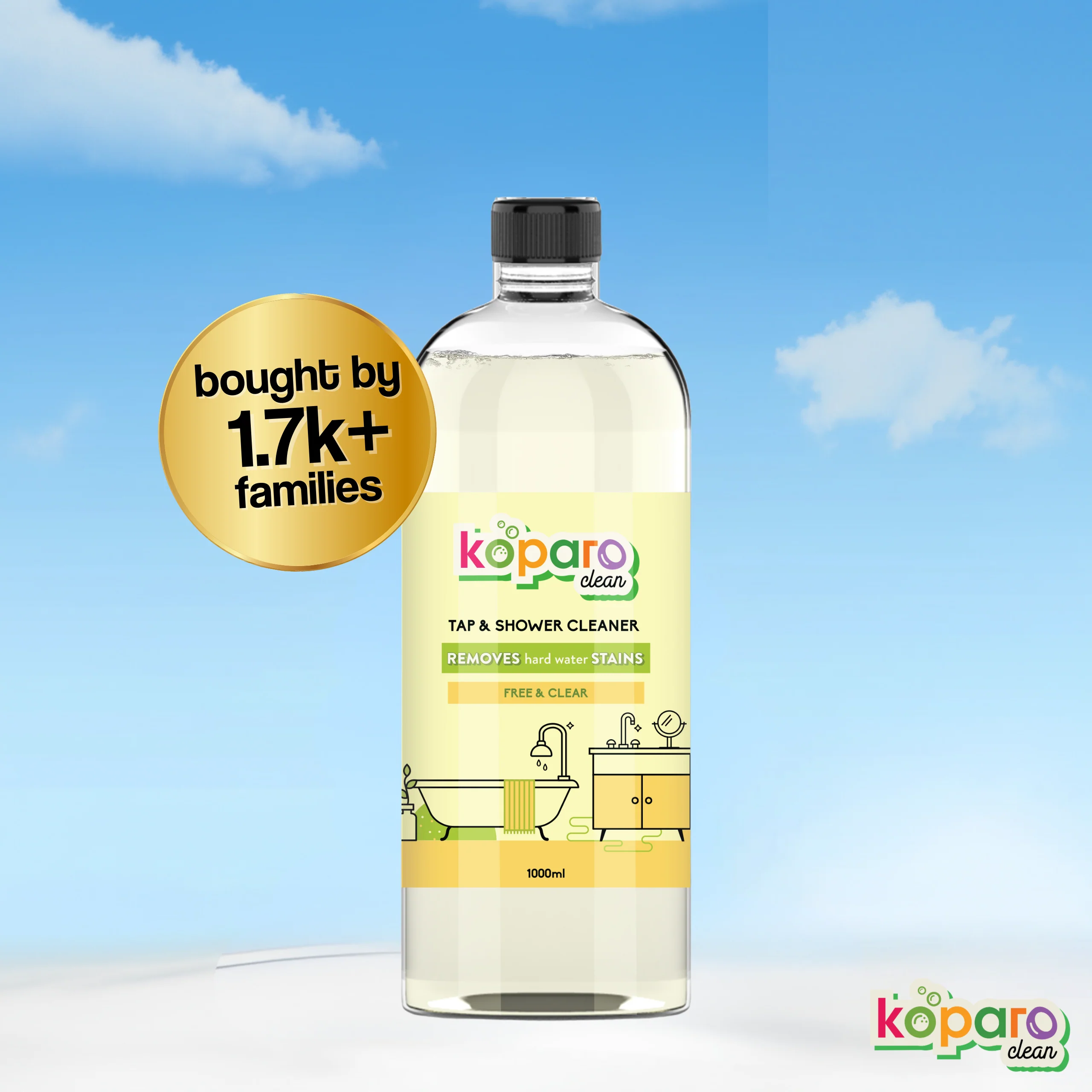Tap & Shower Cleaner – Limescale & Stain Remover (only for stainless steel) - Image 7