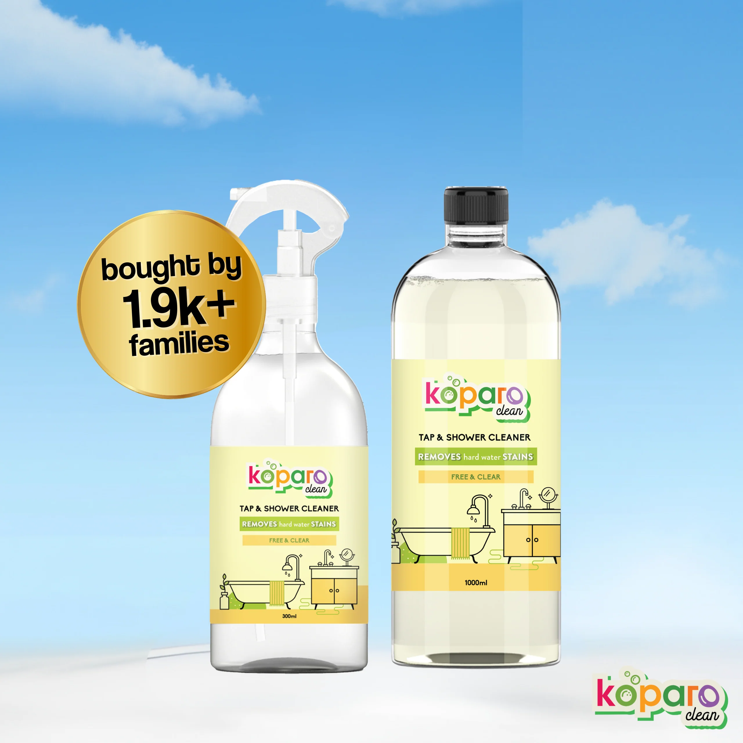 Tap & Shower Cleaner – Limescale & Stain Remover (only for stainless steel) - Image 8